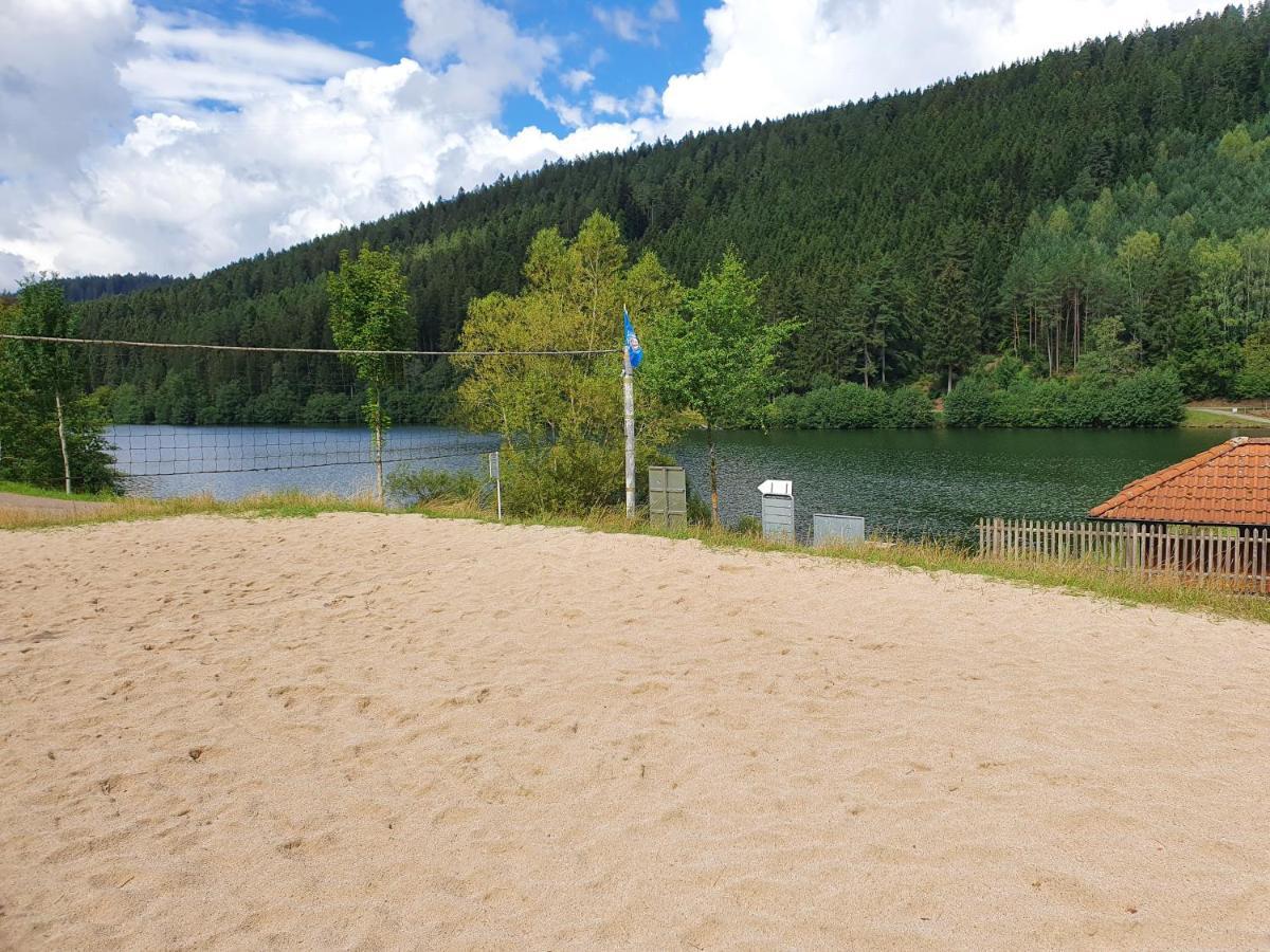 Haus Adler - Komplettes Ferienhaus Am Badesee Эрцгрубе Экстерьер фото